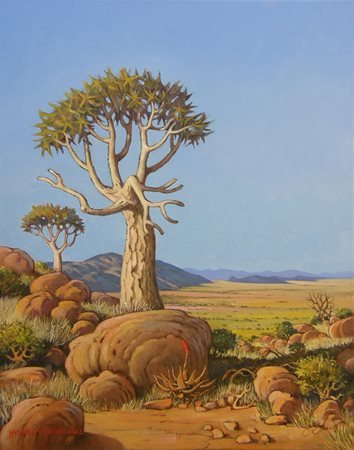 Oil on Stretched CanvasSize: (405x510x18)mmUnframedSOLD 2017 (South African Client)
